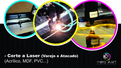 Corte Laser - Varejo e Atacado