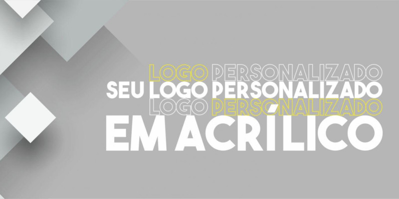 Logo em Acrílico